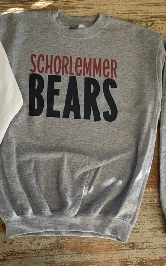 Schorlemmer Bears Sweatshirt/ Style B